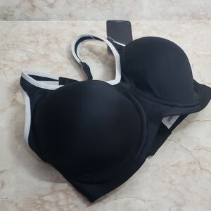 Syrokan Black And White  Sports Women's  Bra Size 32F